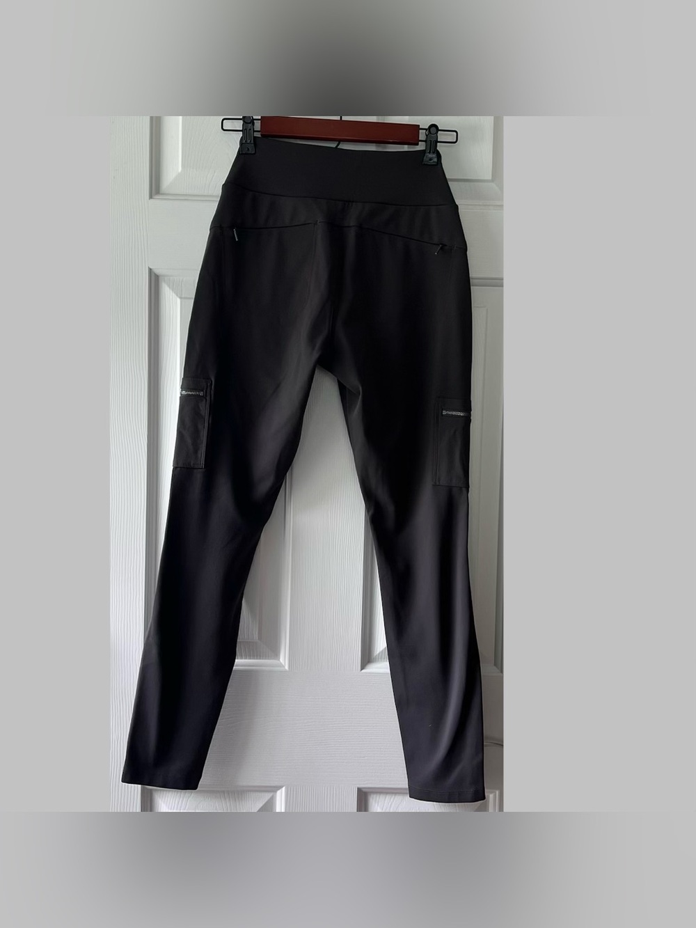 Athleta Cargo Performance Pants Olive Green - Picture 2 of 8